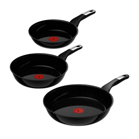 Tefal Explore On Ceramic 3-piece Frying Pan Set 20/24/28 cm, scratch-resistant - G2149132