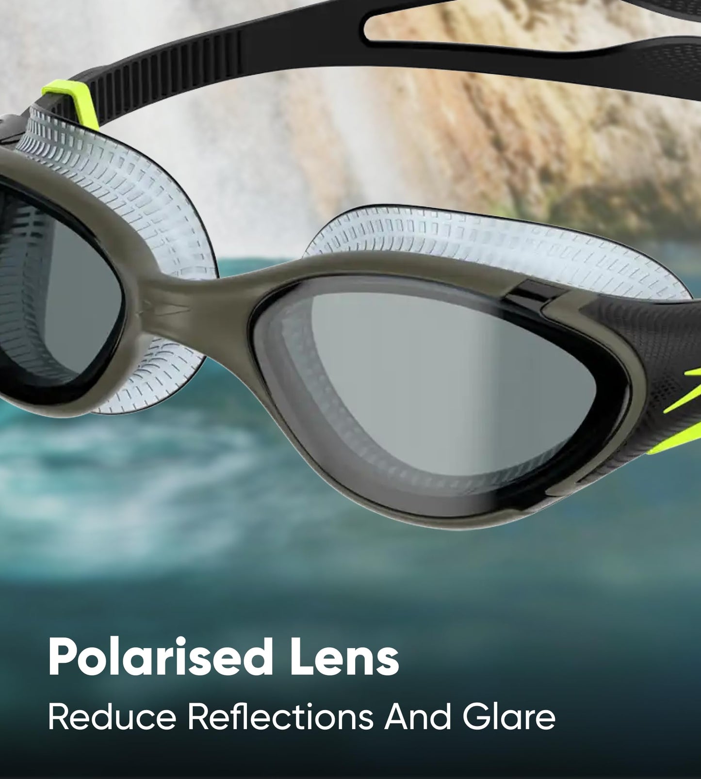 Speedo Biofuse 2.0 swimming goggles | Patented easy adjustment | Anti-fog | Waterproof | Improved fit | Improved comfort - 800232817134