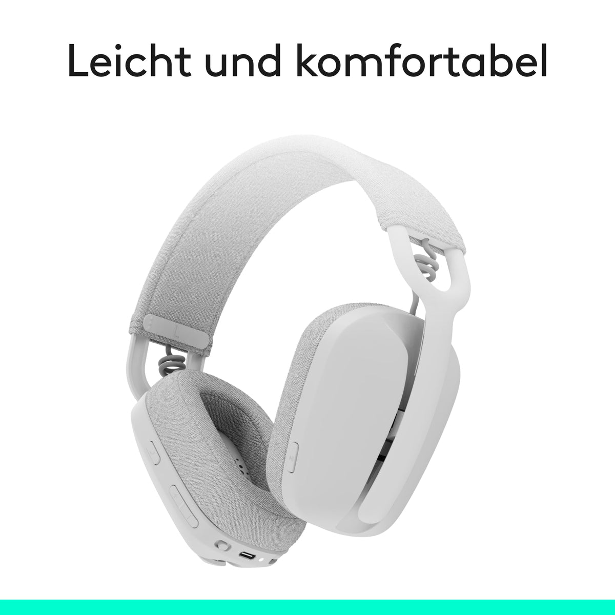 Logitech Zone Vibe 100 Lightweight Wireless Over-Ear Headphones - 981-001219