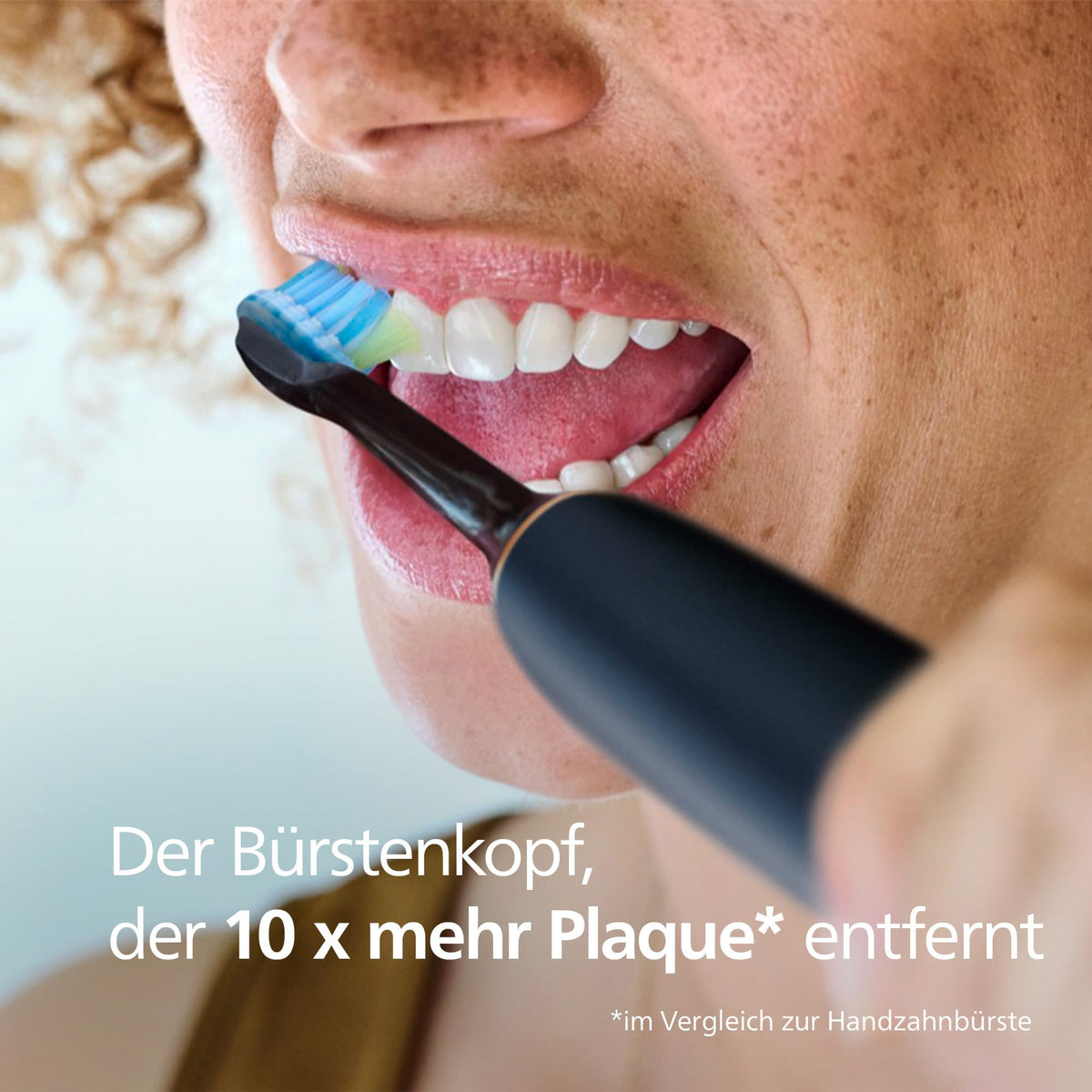 Philips Sonicare C3 Premium Plaque Defense, Original Replacement Brush Heads, Black, 6-Pack, HX9046/88