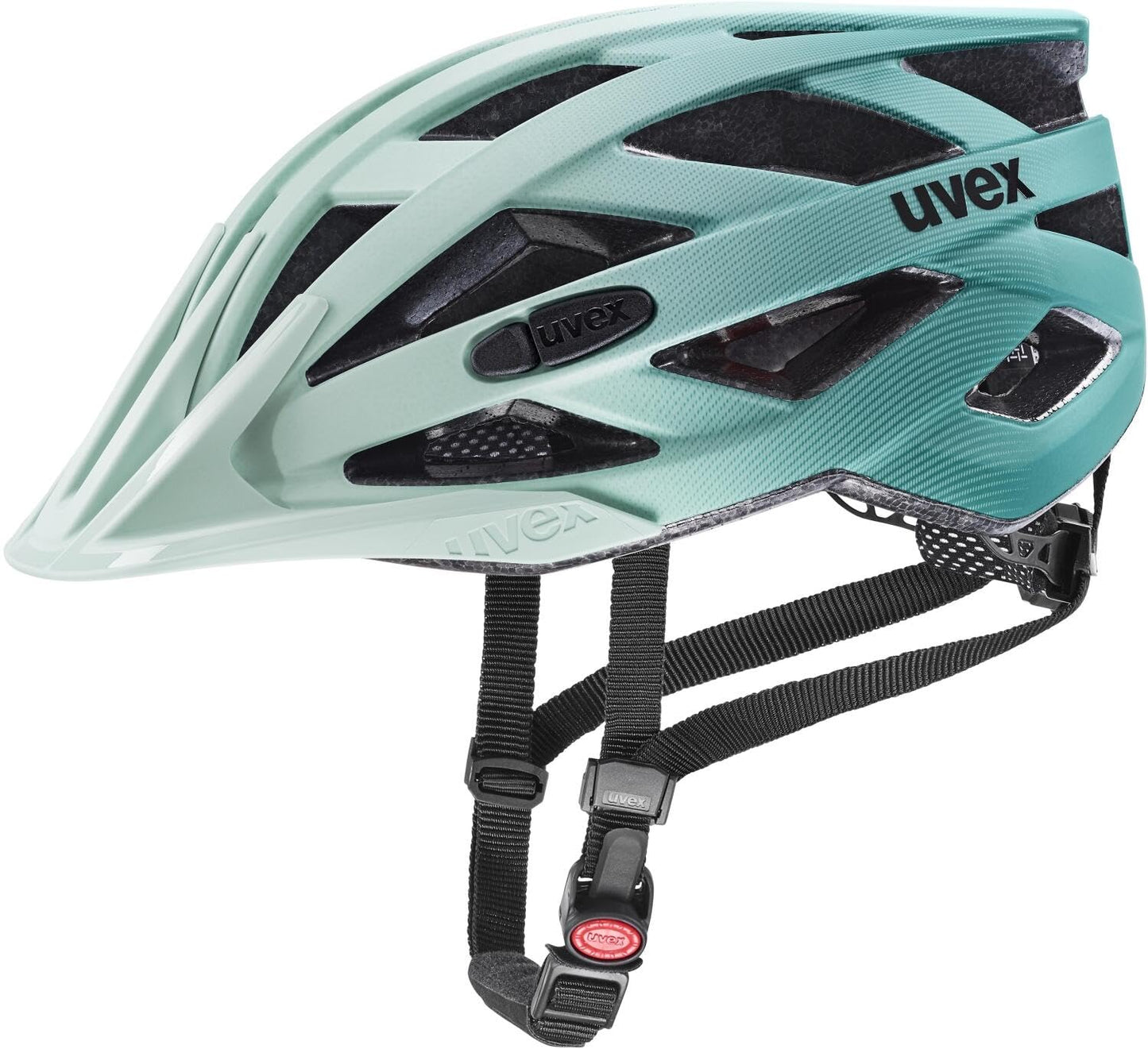 uvex i-vo cc bicycle helmet, jade teal matt, 56-60 cm - S413423