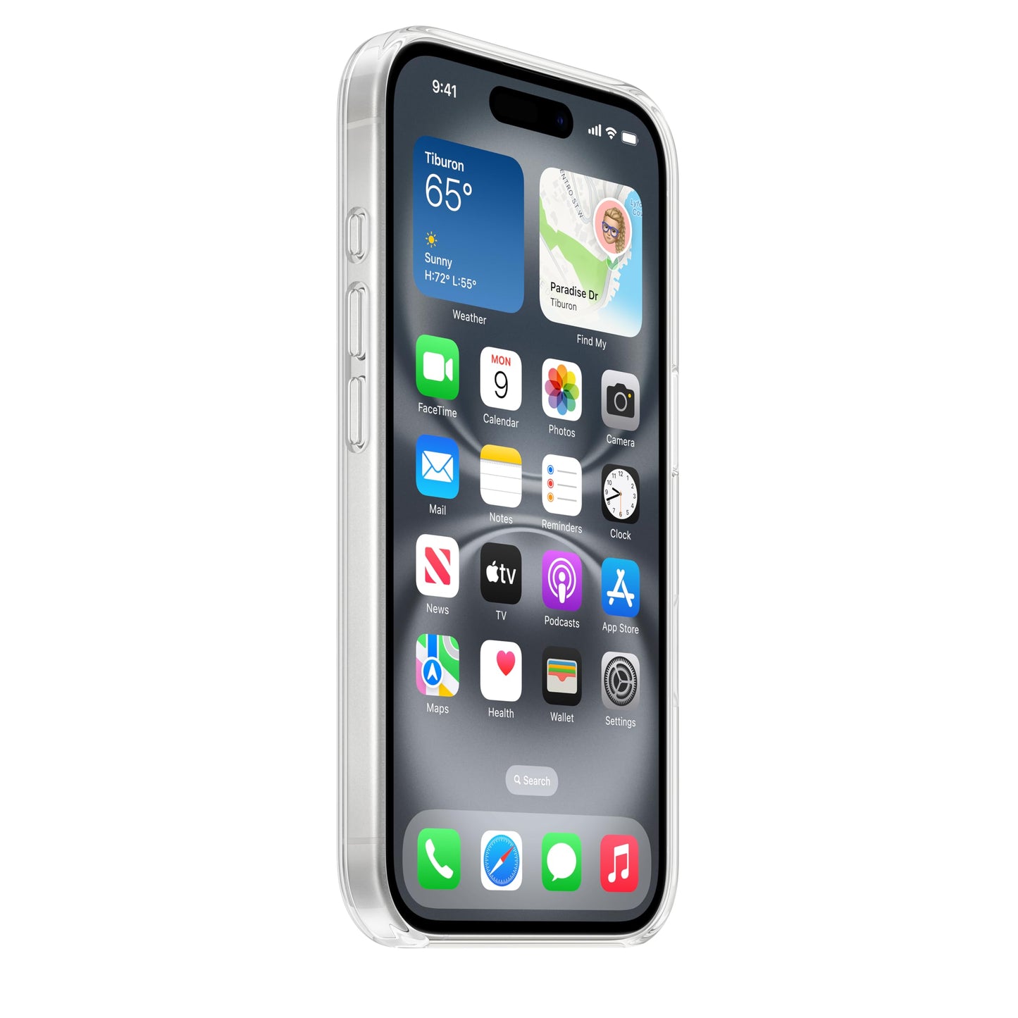 Apple iPhone 16 Clear Case with MagSafe  - MA6A4ZM/A
