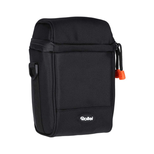 Rollei 26338 Rectangular Filter Bag Mark II 100 mm - Robust transport and storage bag for photo filters, space for up to 10 filters, including shoulder strap