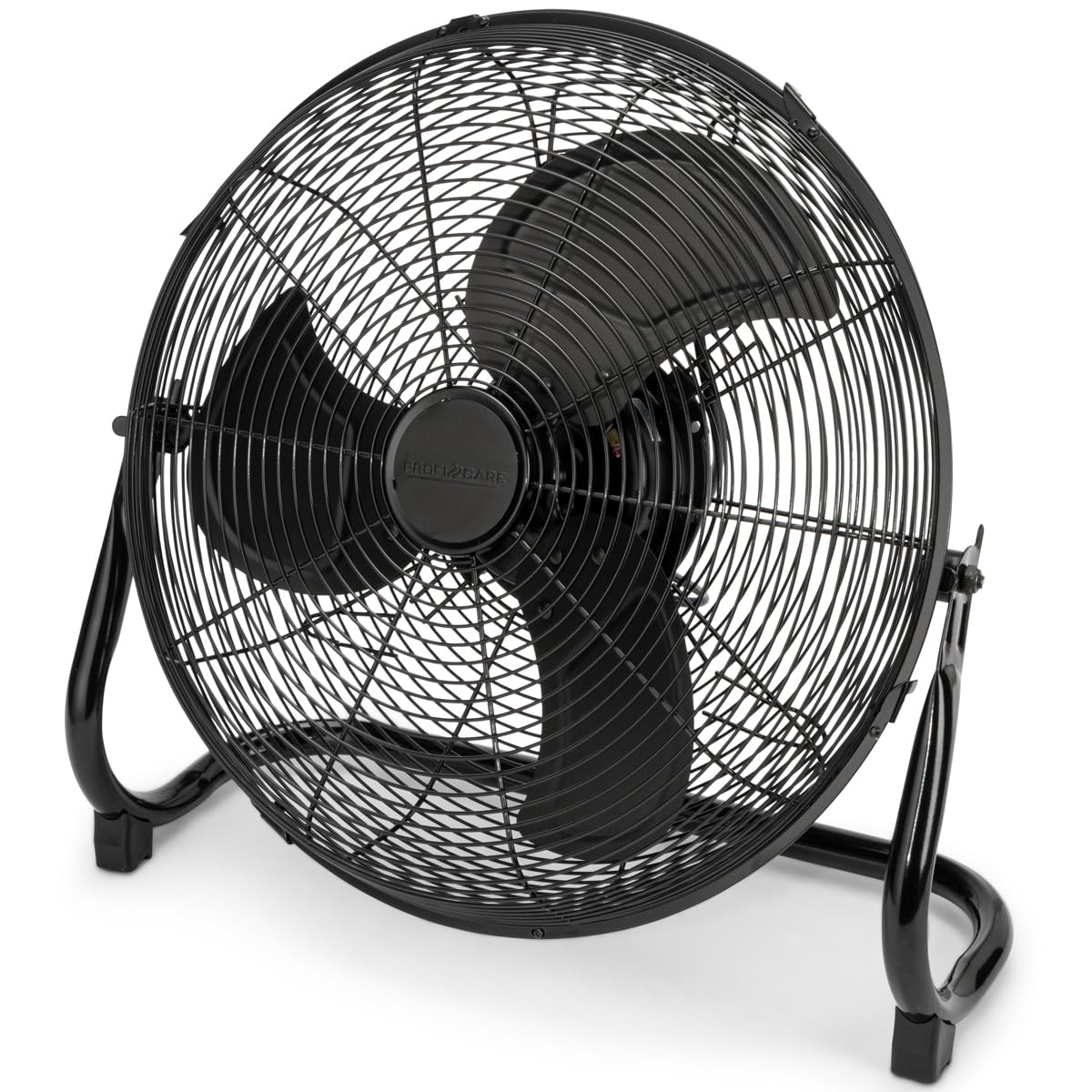 ProfiCare® XL wind machine with 45 cm Ø | Fan adjustable angle | Floor fan 3 levels | Quiet metal fan | Air cooler | Standing fan | Space cooler | PC-VL 3066 WM black - 330661