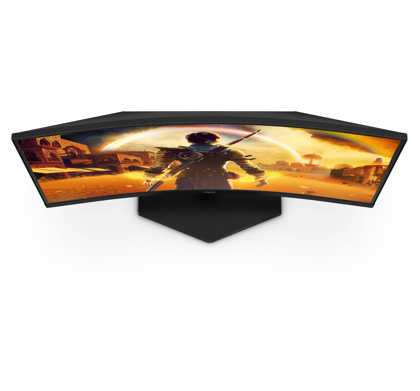 AOC C24G42E 24 inch curved, FHD gaming monitor, 180Hz, VA panel, 4ms GtG, HDR10, FreeSync, speakers, (1920x1080 HDMI 2X 2.0 DP 1x 1.4) black