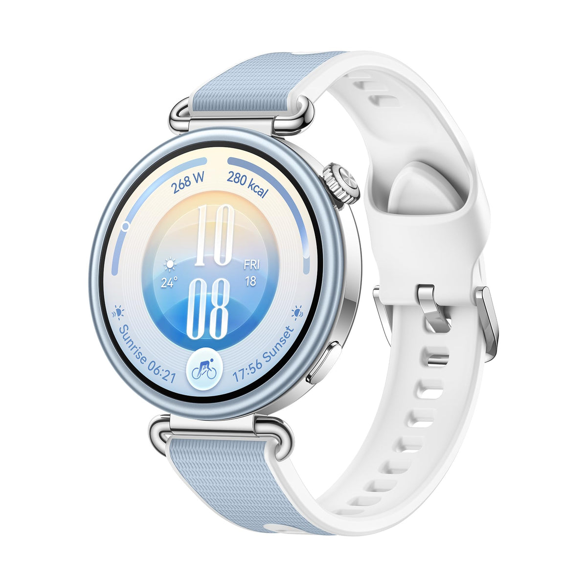 HUAWEI Watch GT 7 Smartwatch with Ski & Bike Features, 41 mm, Light Blue - Konsu-B39FB