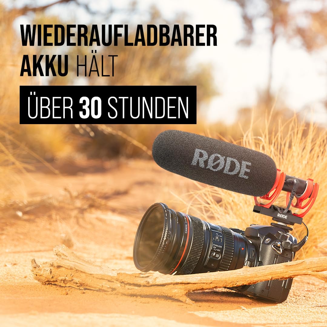 RØDE VideoMic NTG premium USB/camera microphone with numerous switching options and functions for video recordings, content creation, voice recordings, podcasting and video calls