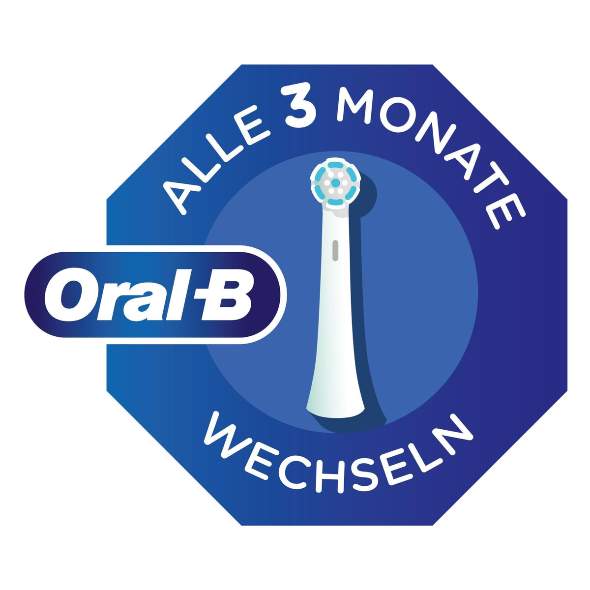 Oral-B Replacement Brush Heads PRO Precision Clean, White, 12 Pieces - 8006540855683