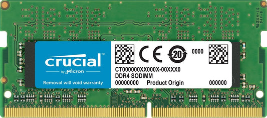 Crucial CT16G4S24AM 16GB Speicher (DDR4, 2400 MT/s, PC4-19200, Dual Rank x8, SODIMM, 260-Pin pentru Mac), Verde