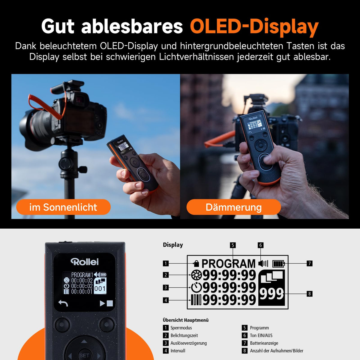 Rollei Wireless Remote Control for Nikon DSLM/DSLR Camera - 28119