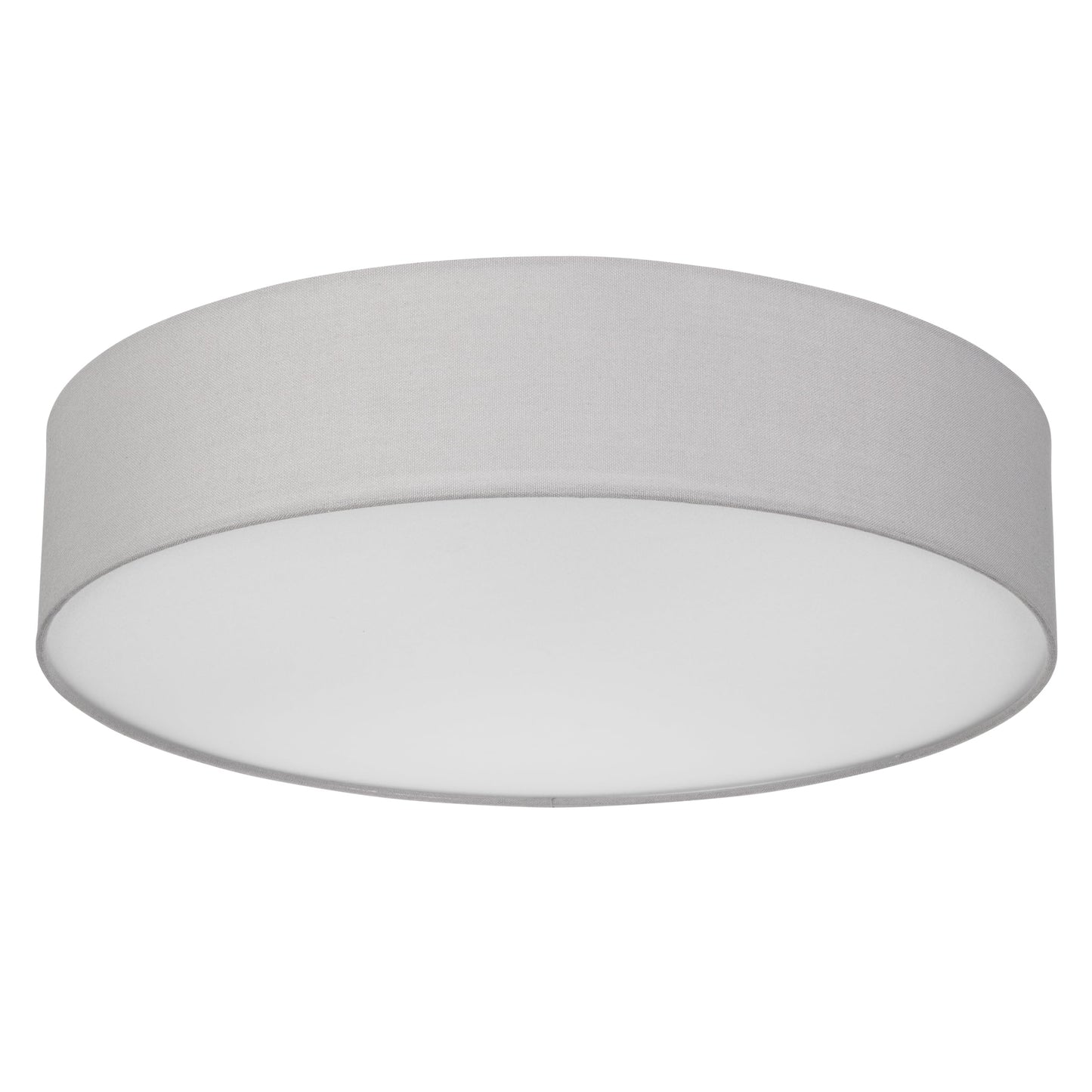 REV ceiling light - ceiling lamp living room, bedroom & kitchen around 50cm with fabric lampshade in a vintage look, gray - 2900025055