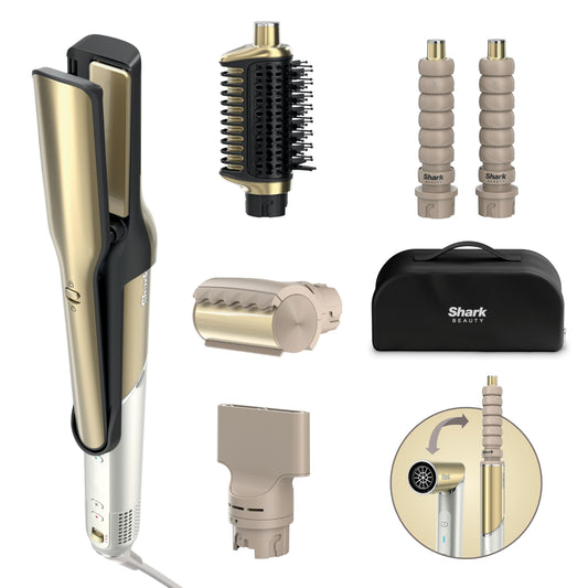 Shark Glam Multistyler și uscător de păr pentru păr drept - HD6051SEU