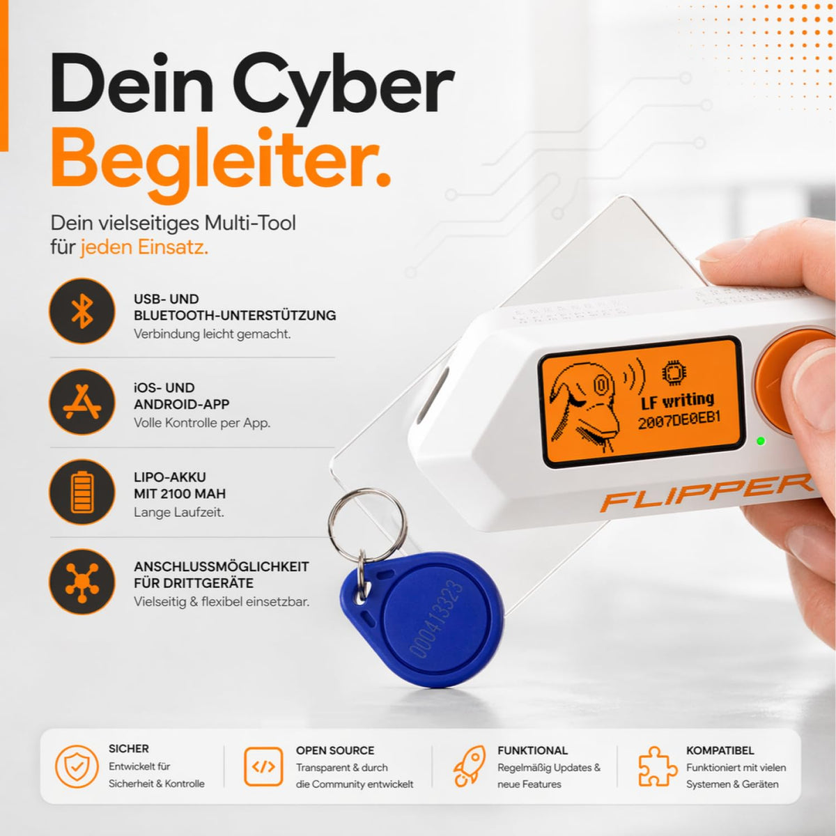 db-tronic Flipper Zero | multifunctional tool