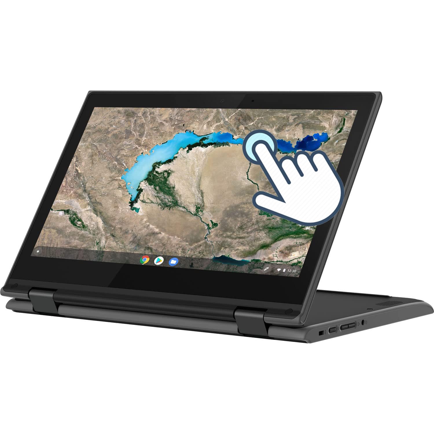Lenovo Chromebook 300e 2 in 1 Touchscreen Laptop, 11.6 Inch (1366x768), AMD A4-9120C, 4GB RAM, 32GB SSD, Japanese Keyboard, Chrome OS (Refurbished)