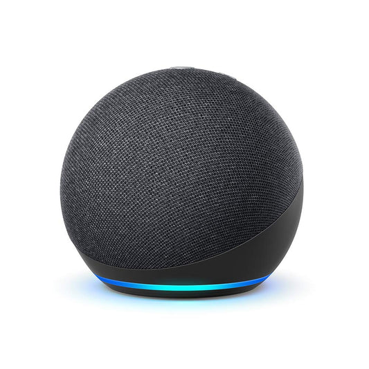 Echo Dot (4. Generation), Internationale Version | Smarter Lautsprecher mit Alexa | Anthrazit - B7W64E