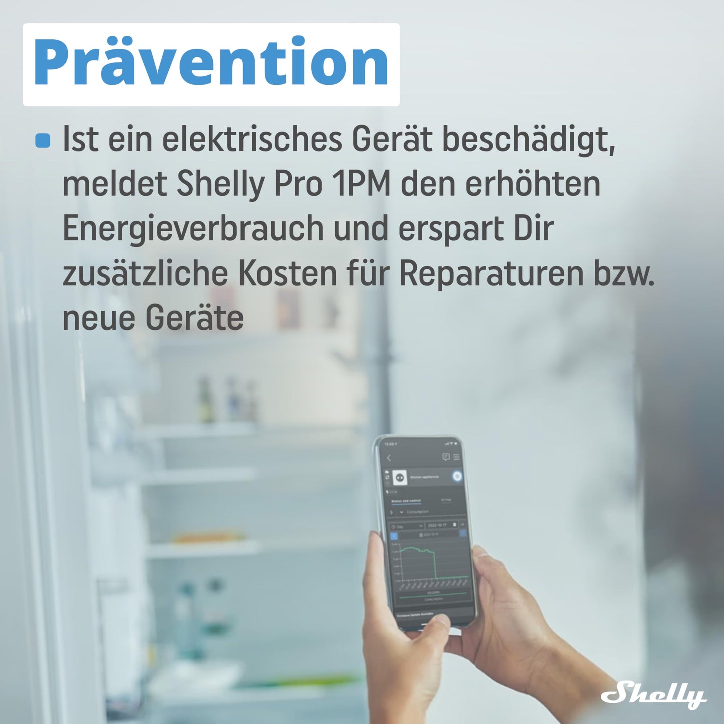 Shelly Pro 1PM | WiFi & Bluetooth Smart Relay Switch with Power Measurement| Home automation| Alexa & Google Home compatible| iOS Android App| No hub required | Wireless lighting control - 3800235268018