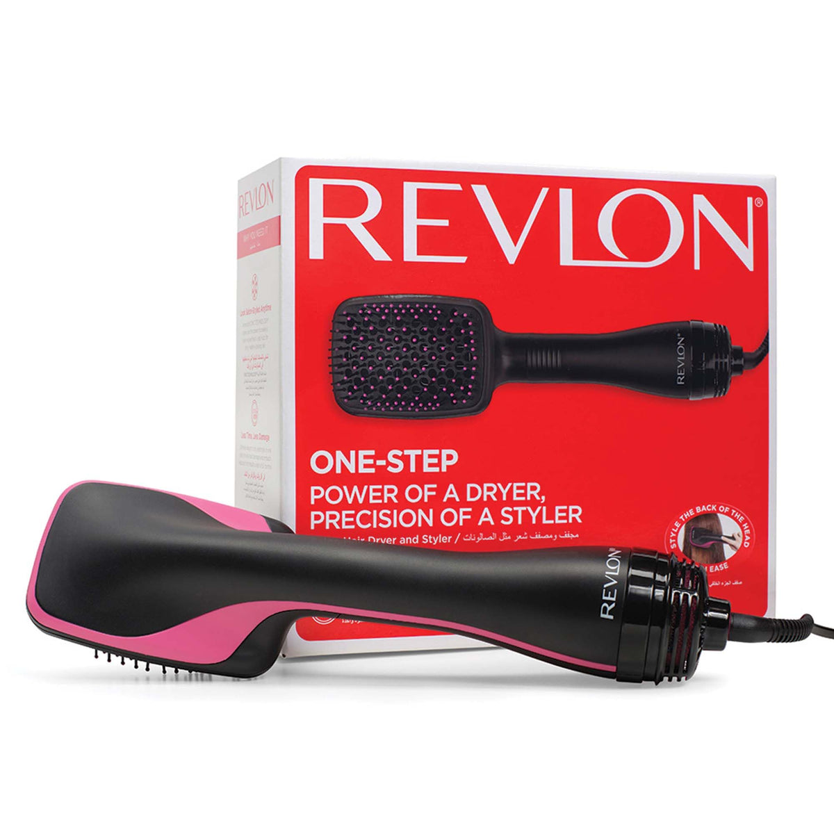 Revlon Pro RVDR5212E2 Pro Collection Salon One-Step Hot Air Brush, Black