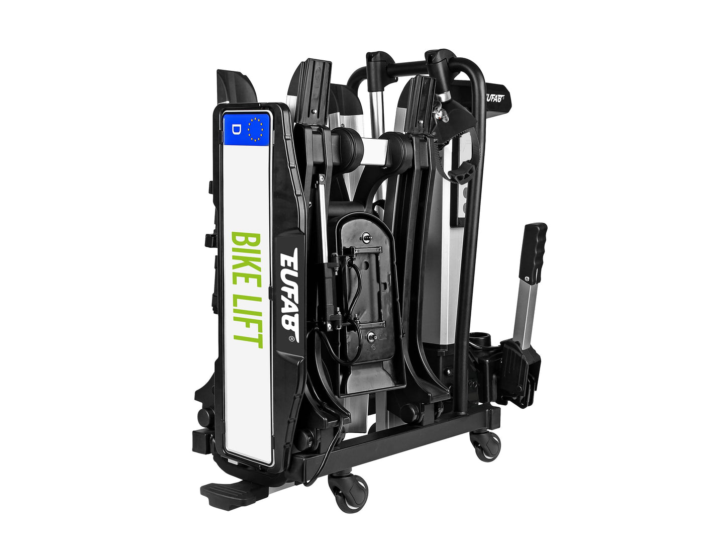 EUFAB 11554 bicycle carrier for the towbar