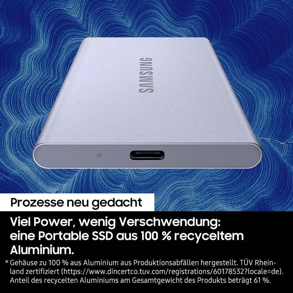 Samsung Portable SSD T7 Resurrected 4 TB