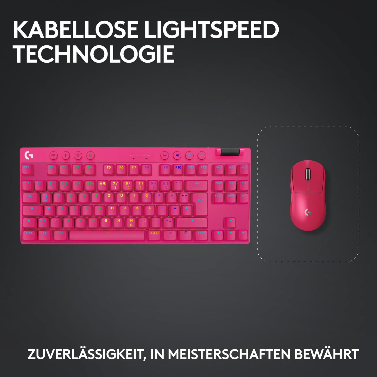 Logitech G PRO X SUPERLIGHT 2 LIGHTSPEED wireless gaming mouse, USB-C charging, PC & Mac + PRO - 910-006630