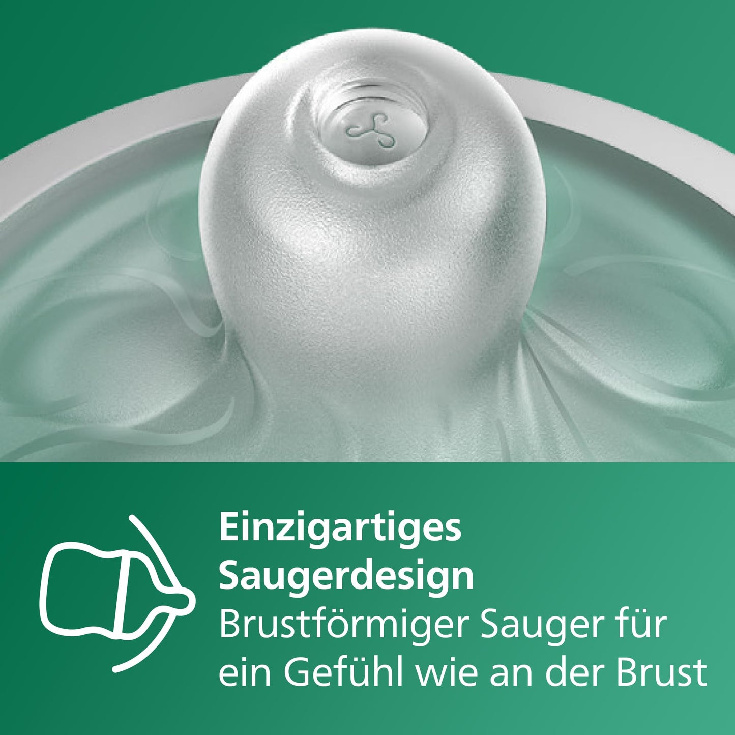 Philips AVENT Natural Response Glass Baby Bottle: 2 x 240ml BPA Free Bottles for Newborns 3-6 Months (Model SCY933/02)