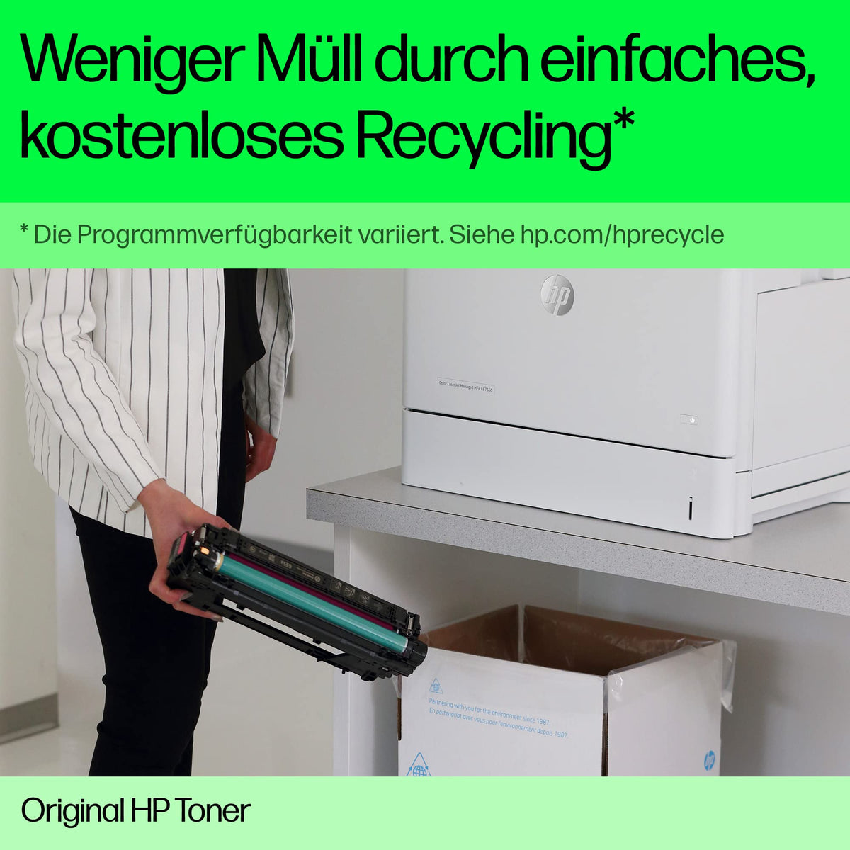 HP 117A (W2071A) Original Toner Color Laser Cyan