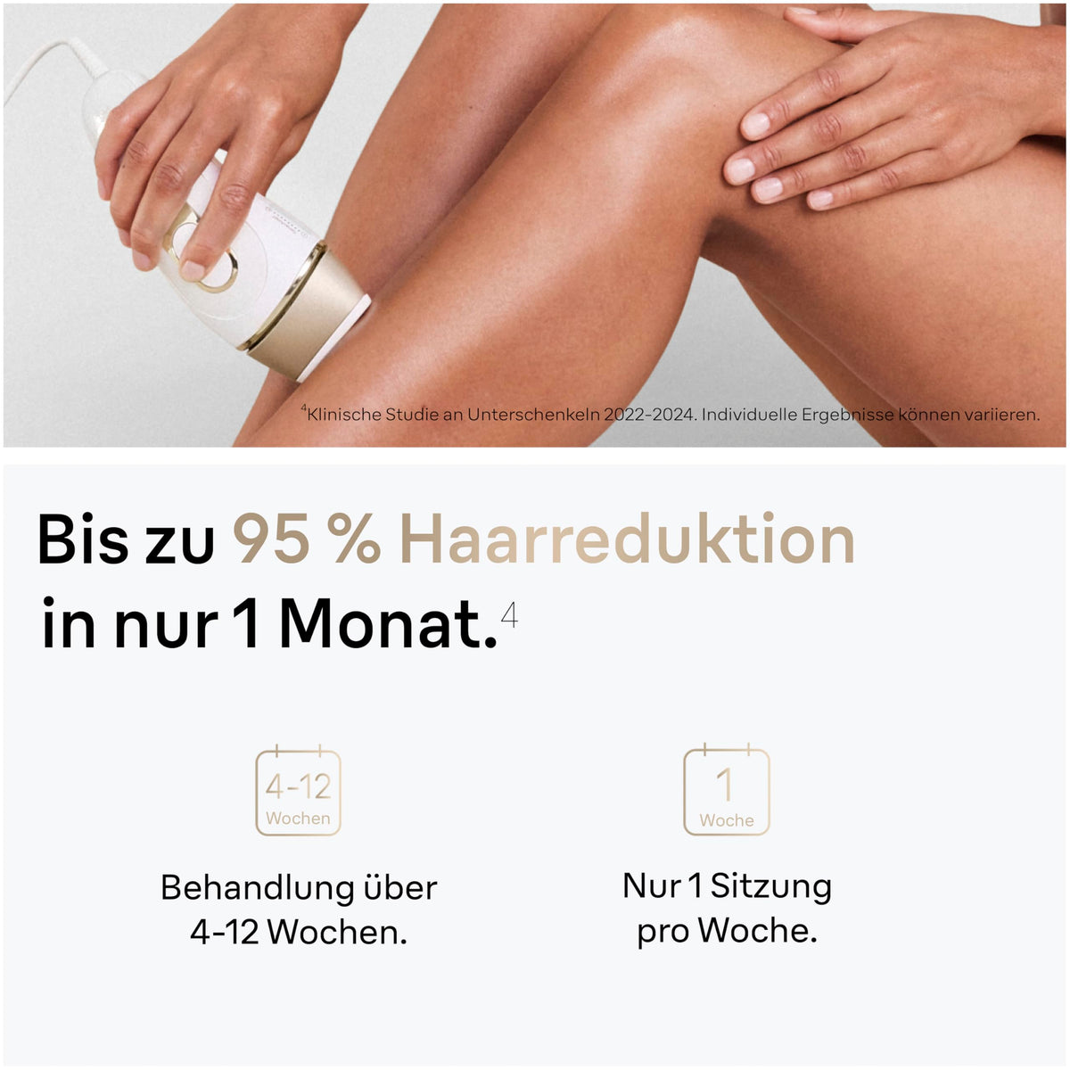Braun IPL Devices Hair Removal Silk·expert Pro 5, PL5156, White/Gold