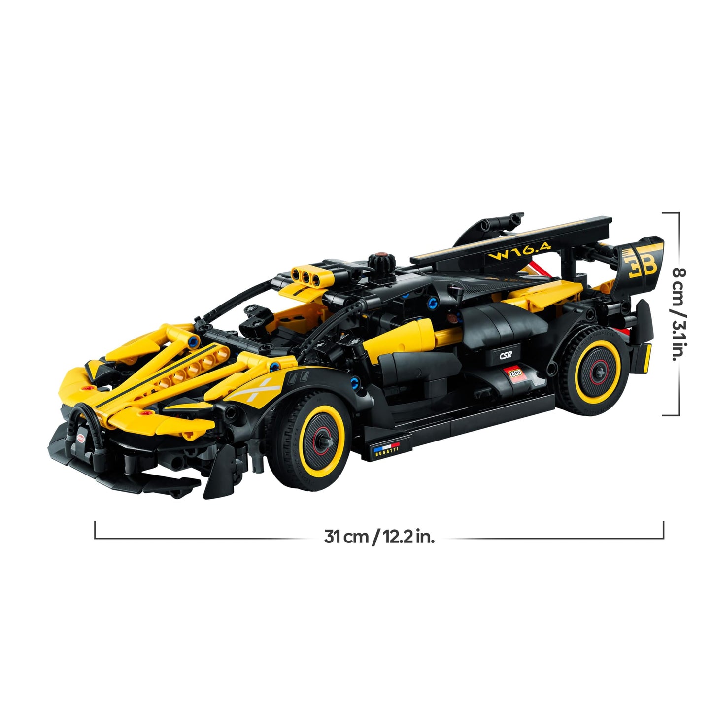 LEGO Technic Bugatti Bolide, car model kit, sports car toy, iconic car set to collect, building toy for ages 9 and up 42151