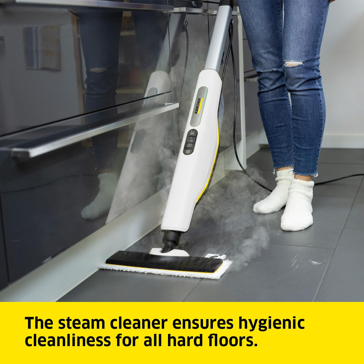 Kärcher Steam Cleaner SC 3 Upright EasyFix, Heating Time: 30 sec - 1.513-530.0