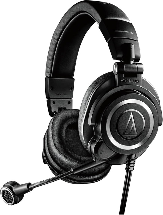 Audio-Technica M50xSTS StreamSet Streaming Headset with XLR Connection Black - ATH-M50xSTS