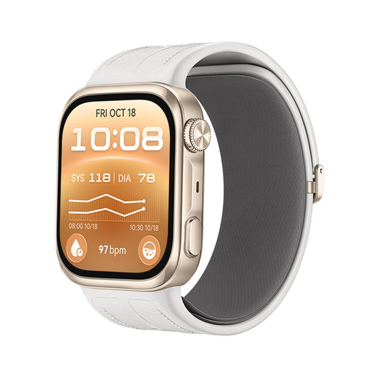 HUAWEI Watch D3 Smartwatch with Blood Pressure Measurement, 11.3 mm Profile, Pale Gold - Riva-B19