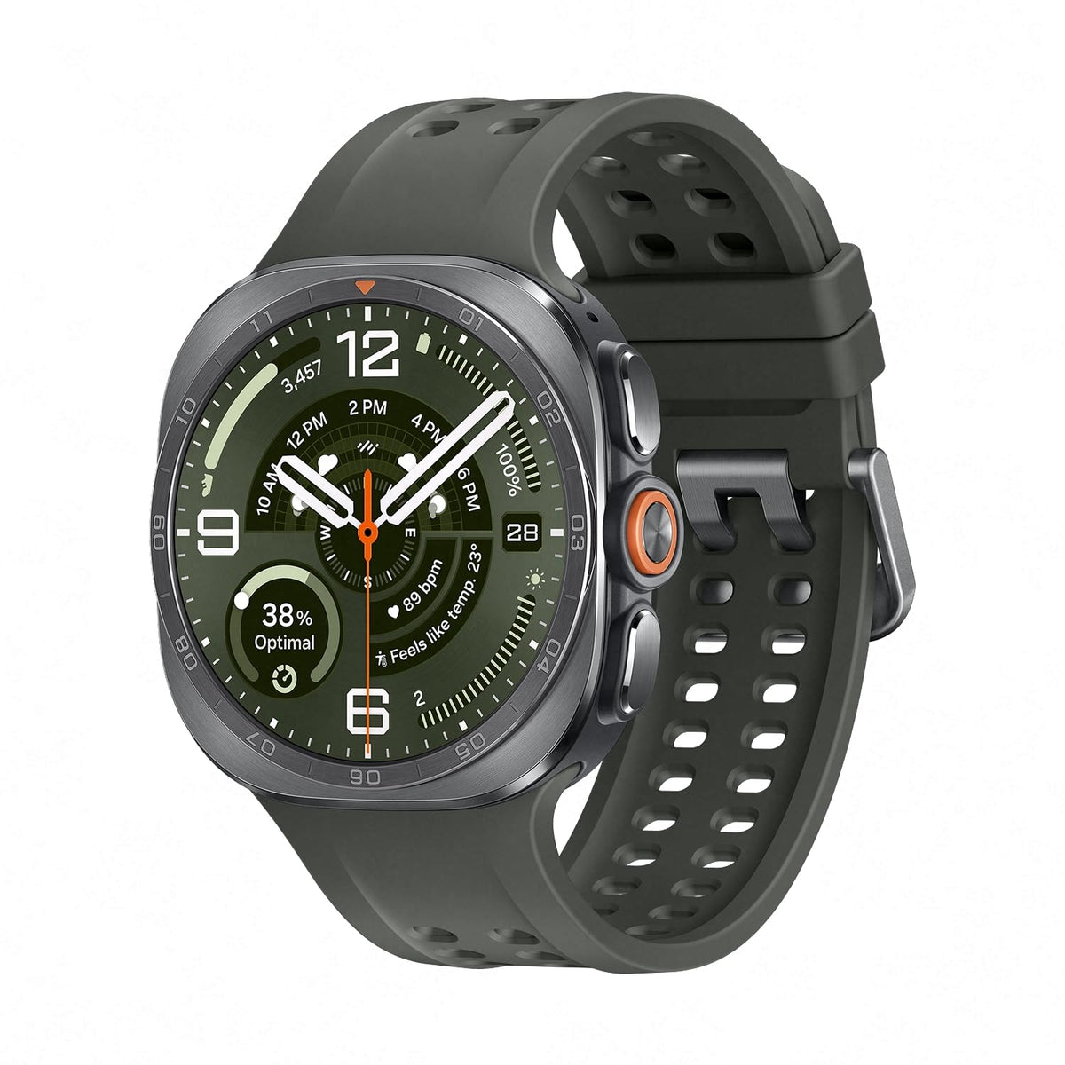 Samsung Galaxy Watch Ultra2 Smartwatch, 47 mm, LTE, Titanium Silver - SM-L715FZSAEUB