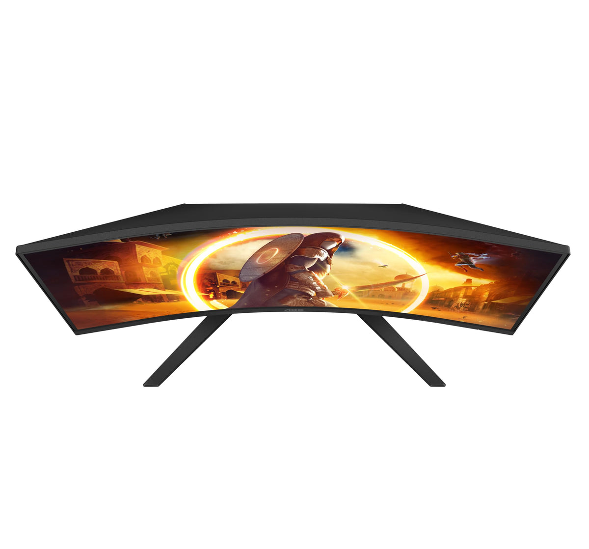 AOC CQ32G4VEAD 32-inch Curved WQHD Gaming Monitor, 180Hz, Fast VA Panel, 1ms GtG, Adaptive Sync, HDR10, FreeSync, (2560x1440 HDMI 2X 2.0 DP 1x 1.4) Black