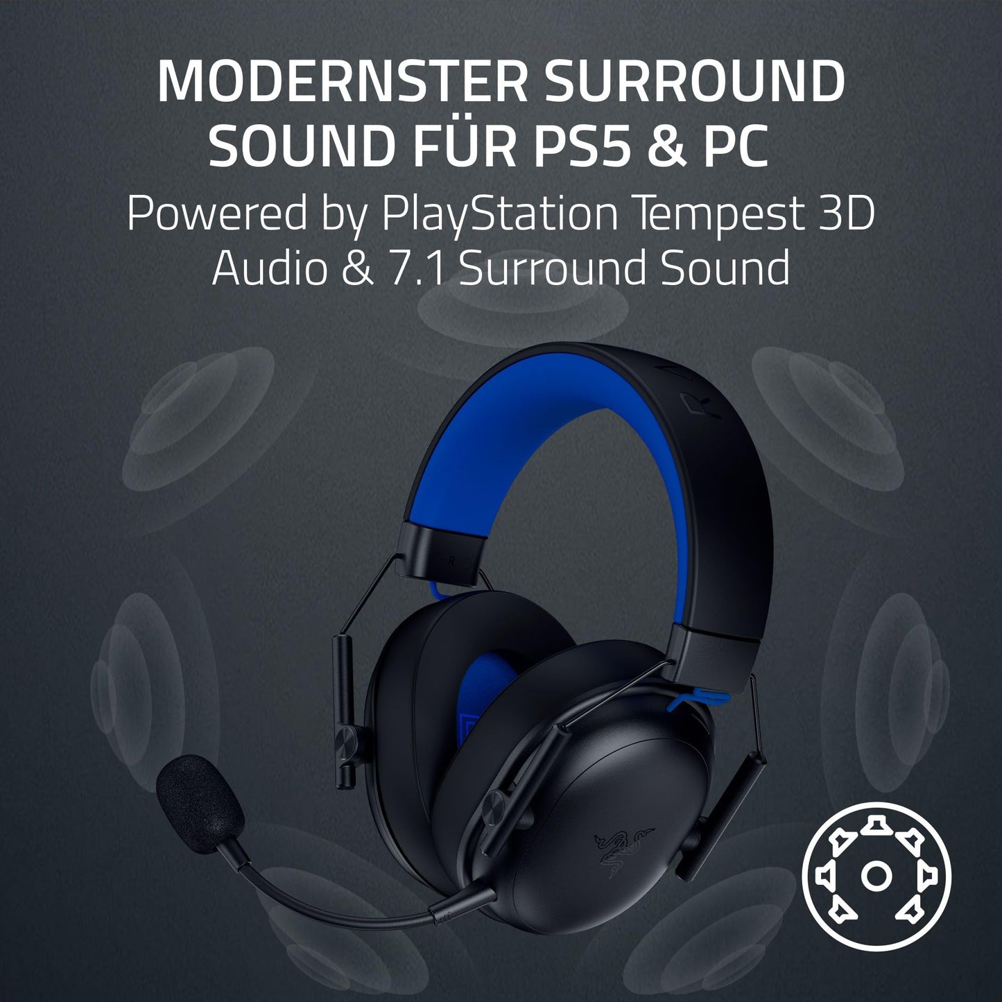 Razer BlackShark V3 Black - RZ04-05420400-R3G1