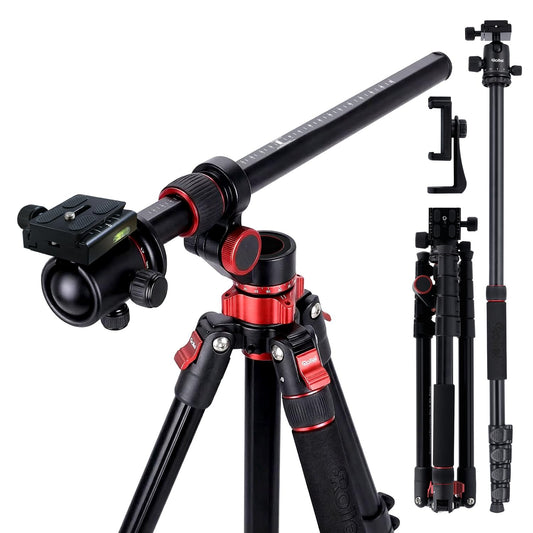 Rollei Compact Traveler No.2 XL photo tripod camera with extension arm 213cm - 26978
