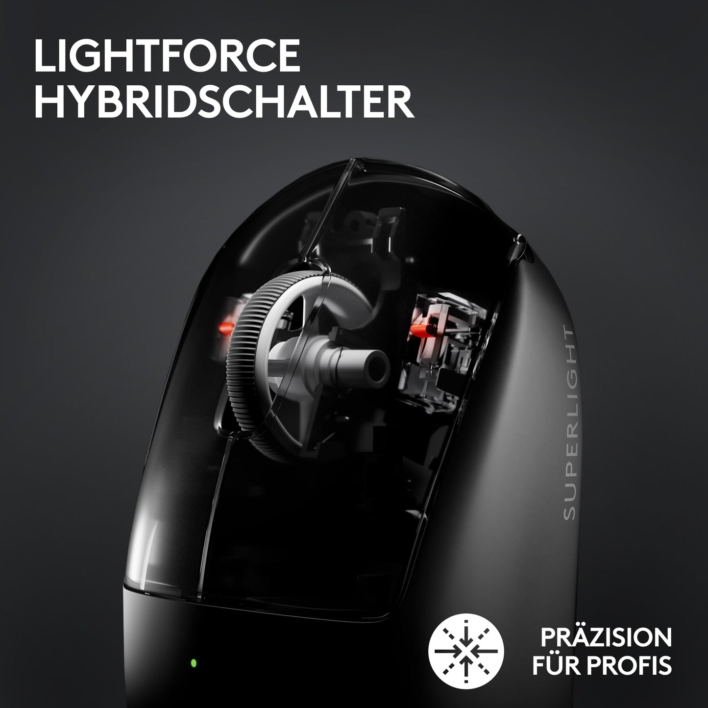 Logitech G PRO X SUPERLIGHT 2 LIGHTSPEED wireless gaming mouse, USB-C charging, PC & Mac + PRO - 910-006630