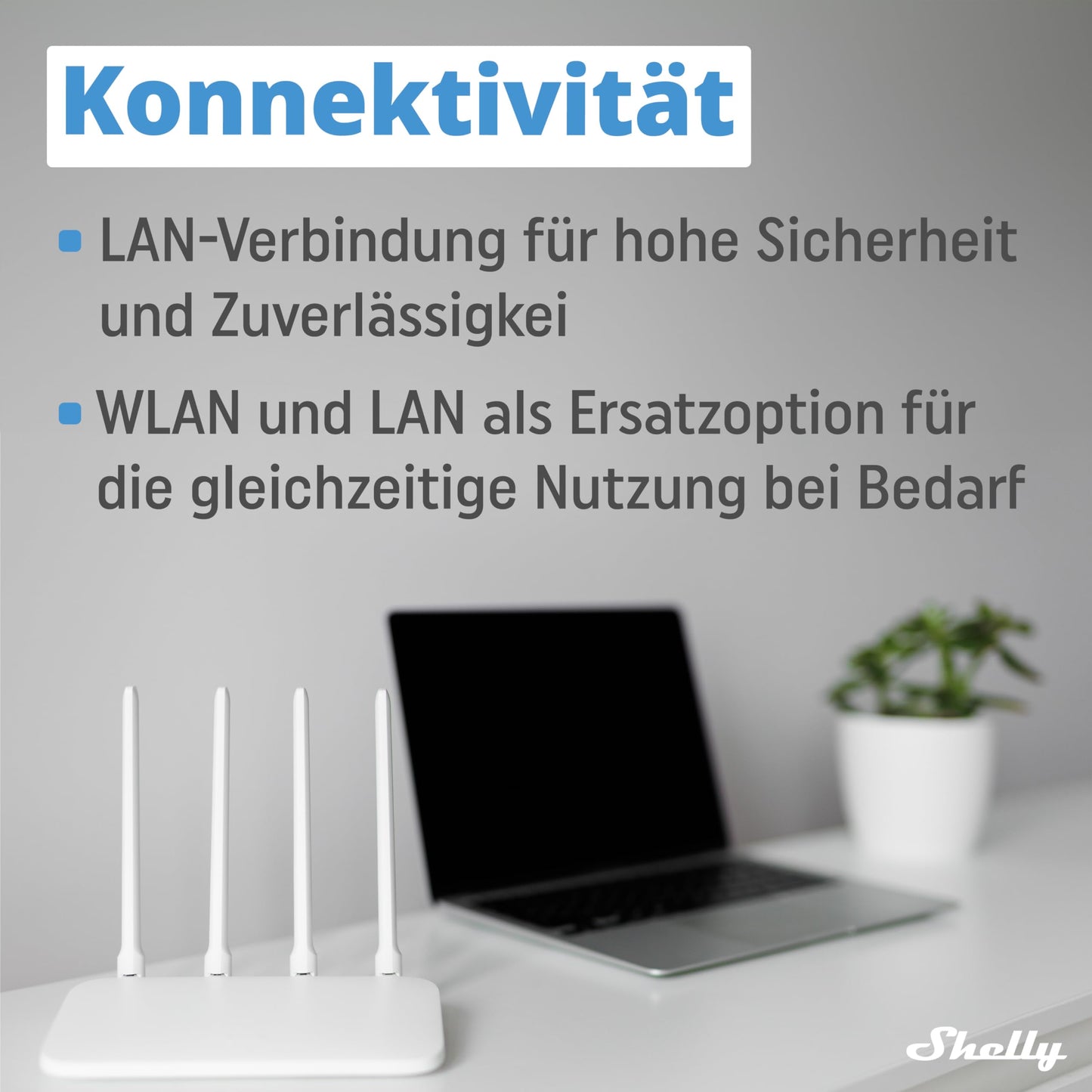 Shelly Pro 3 - WLAN & LAN Smart Relay Switch, Single & Three Phase, 3 Channel, 16A, Potential Free Contacts, Garage Door & Lighting, DIN Rail, Home Automation, No Hub Required - 3800235268094