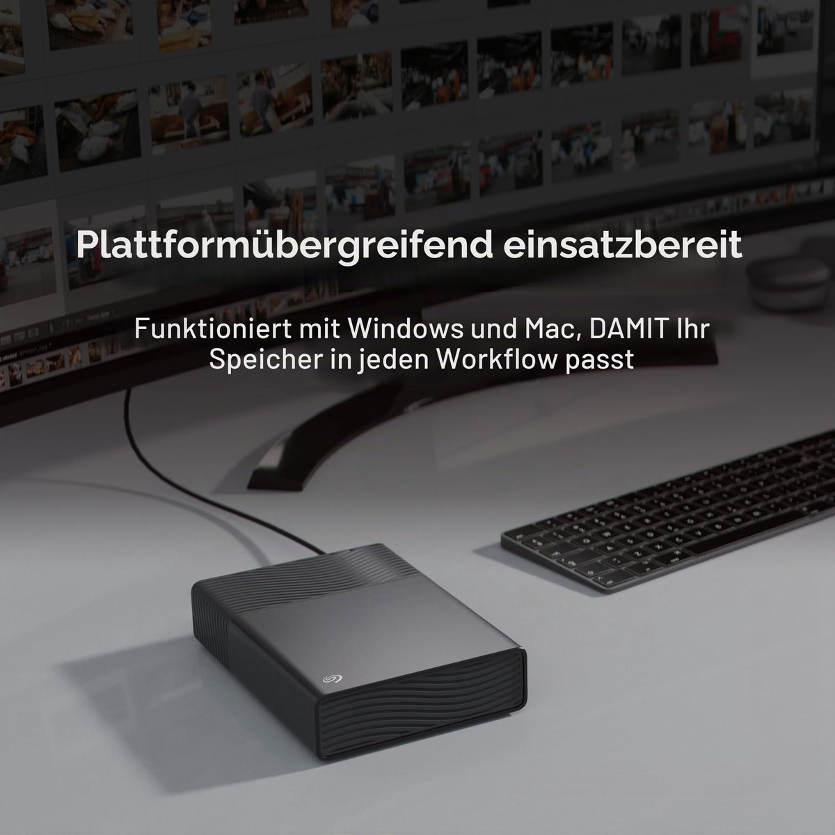 Seagate 24TB One Touch Desktop-Festplatte | USB-C (STNB24000400)