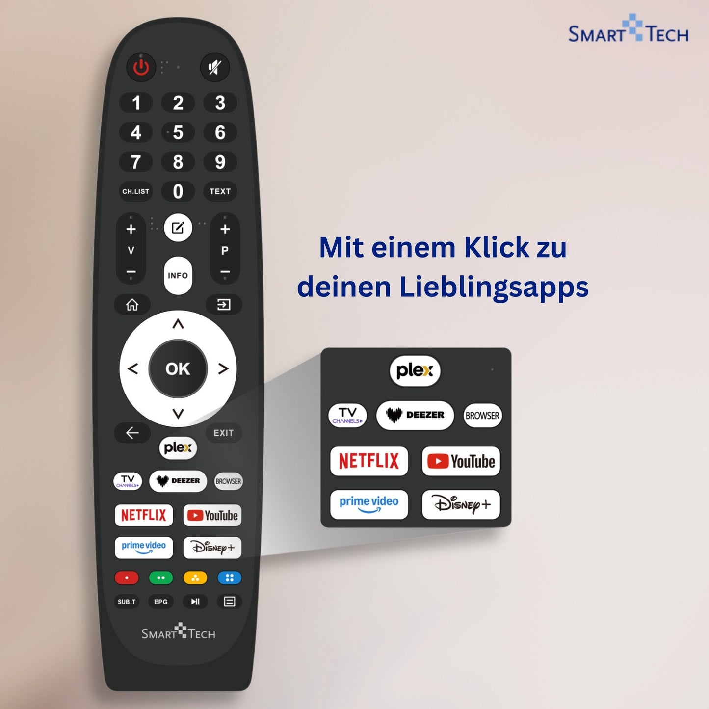 Smart Tech 40FV02V TV 40 inch Smart TV VIDAA - TV with Full HD resolution and triple tuner, LED TV (2026)