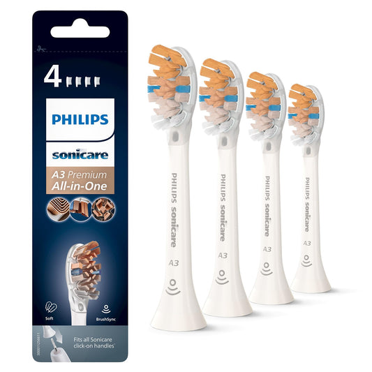 Philips Sonicare Original A3 Premium All-in-One-Cap de rezervă pentru periuța de dinți electrică – Produs vechi - HX9094/10