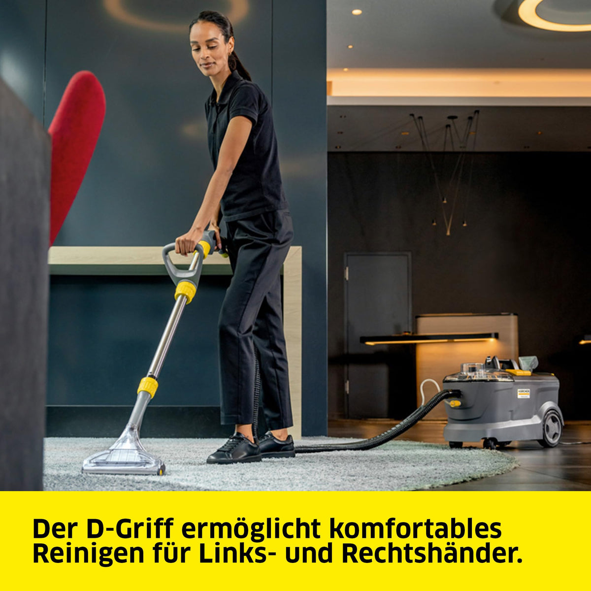 Kärcher Puzzi 10/1 Edition Carpet Cleaner, for Upholstery and Textiles, 10 L, 20-25 m²/h, 10.5 kg, Gray - ‎1.100-131.0
