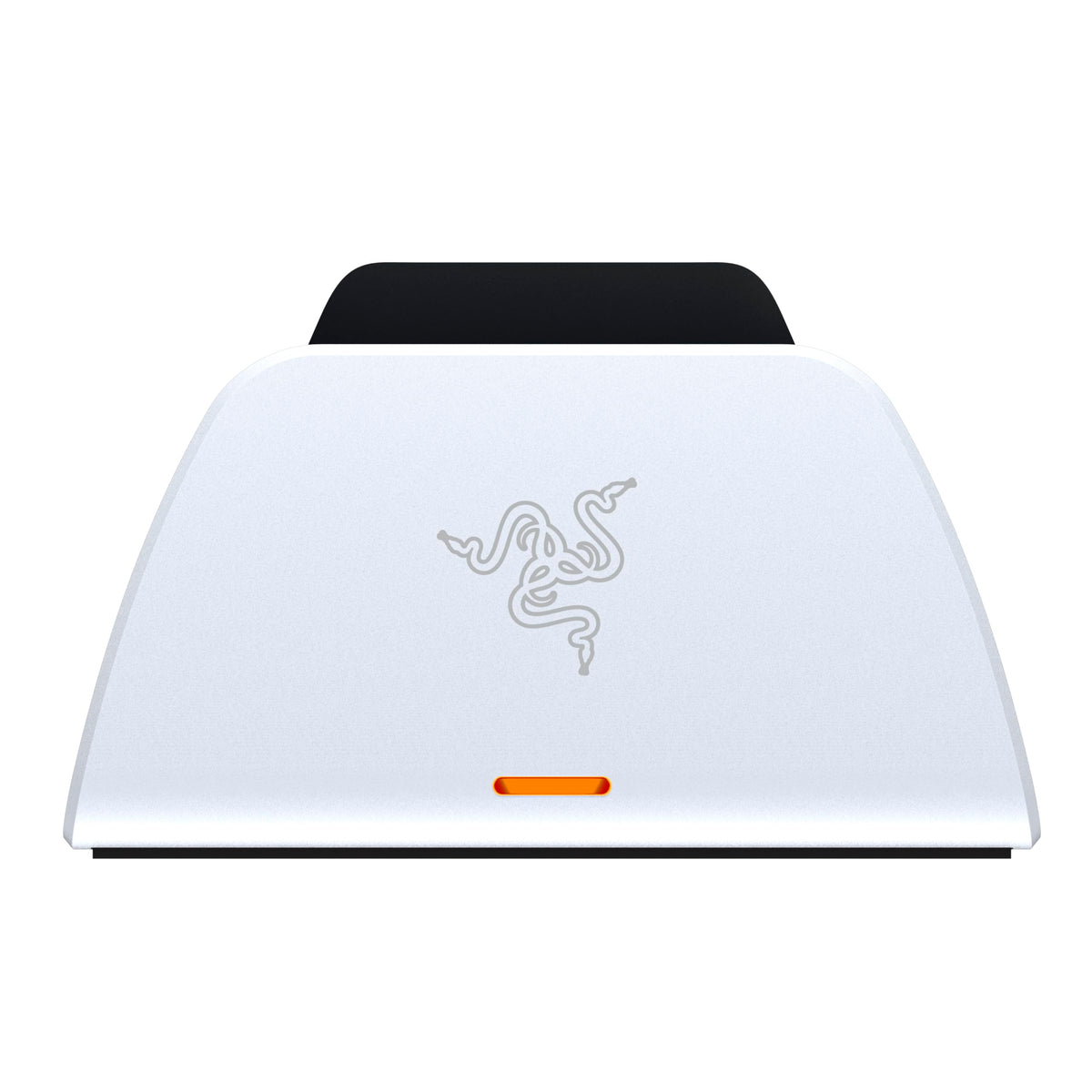 Razer Schnellladestation - Stație de încărcare rapidă pentru controlerul wireless PS5 (încărcare rapidă, design curbat, utilizare cu o singură mână, încărcare prin USB) Alb - RC21-01900100-R3M1