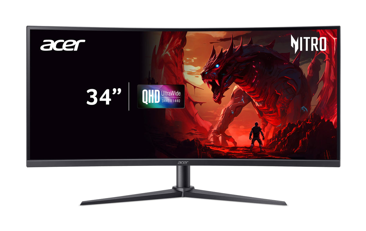 Monitor de gaming Acer Nitro XZ340CURW0 34 Zoll (86,4 cm) UWQHD 240Hz