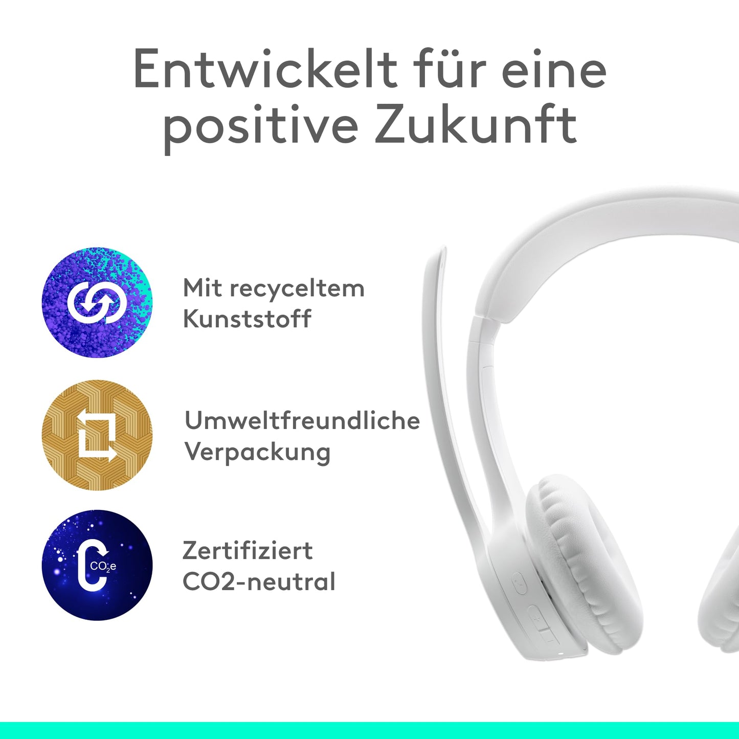 Logitech Zone 300 Off-White (981-001417)