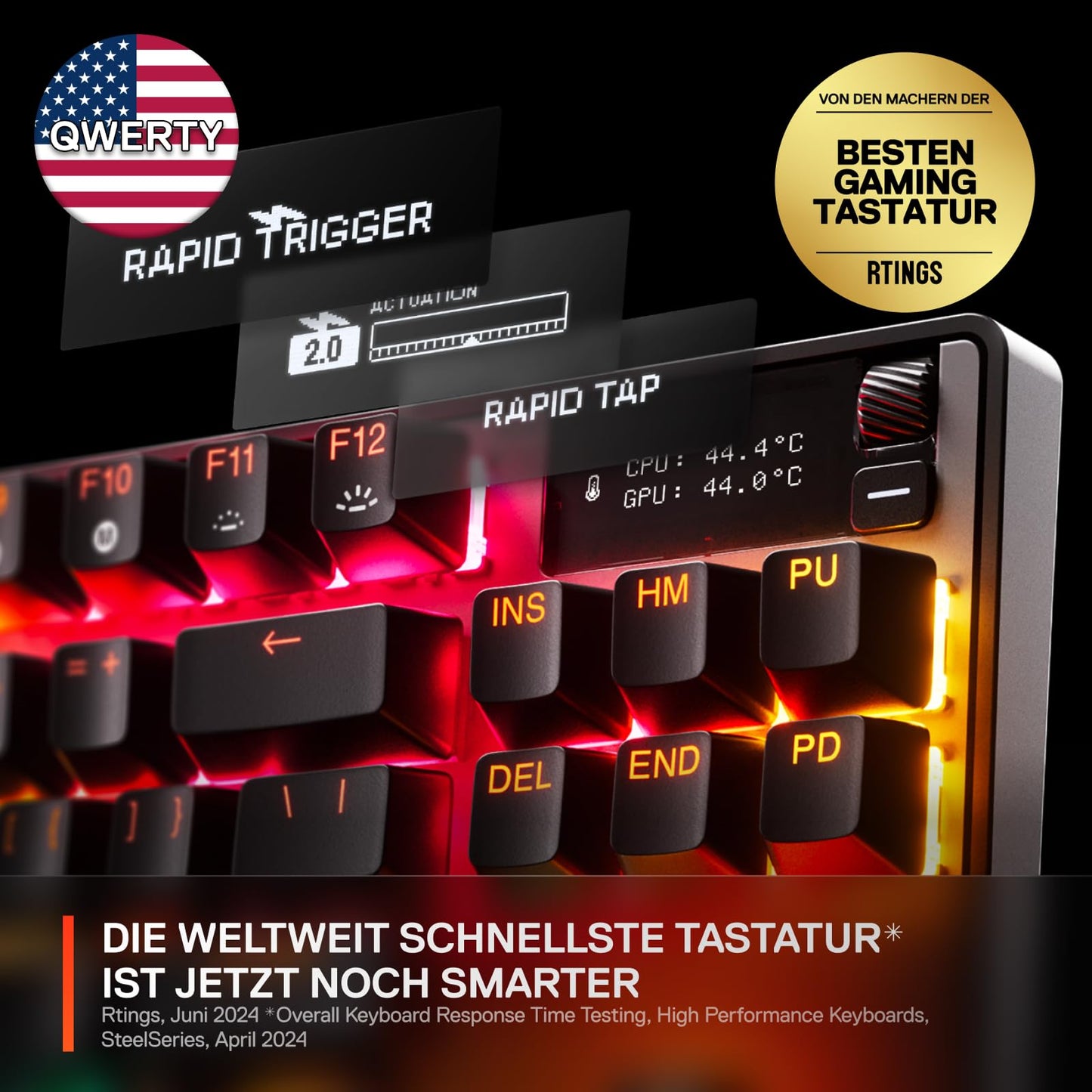 SteelSeries Apex Pro TKL Gen 3 US