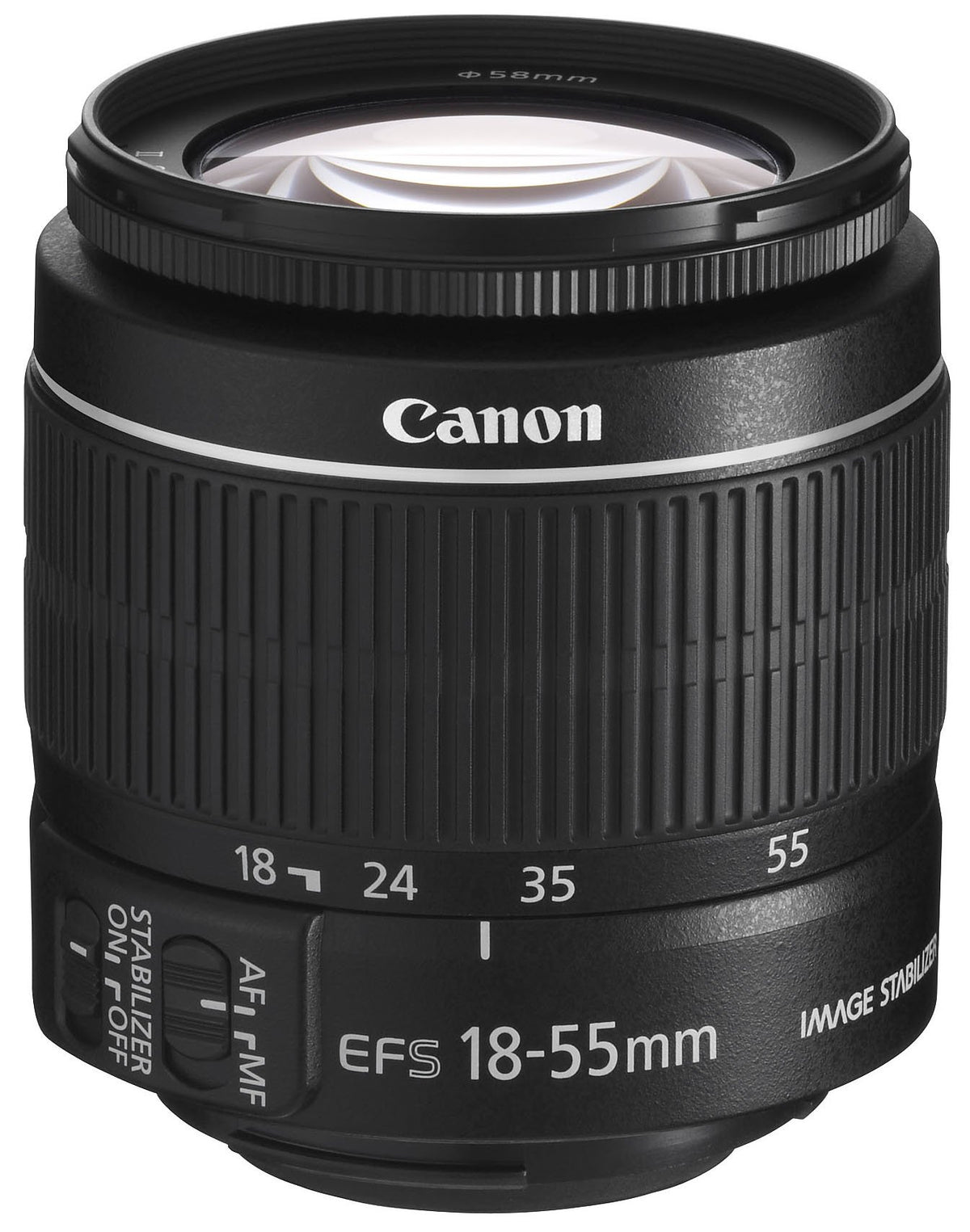 Canon EF-S 18-55mm F3.5-5.6 IS II Universal Zoom Lens (58mm Filter Thread) black - 242S886