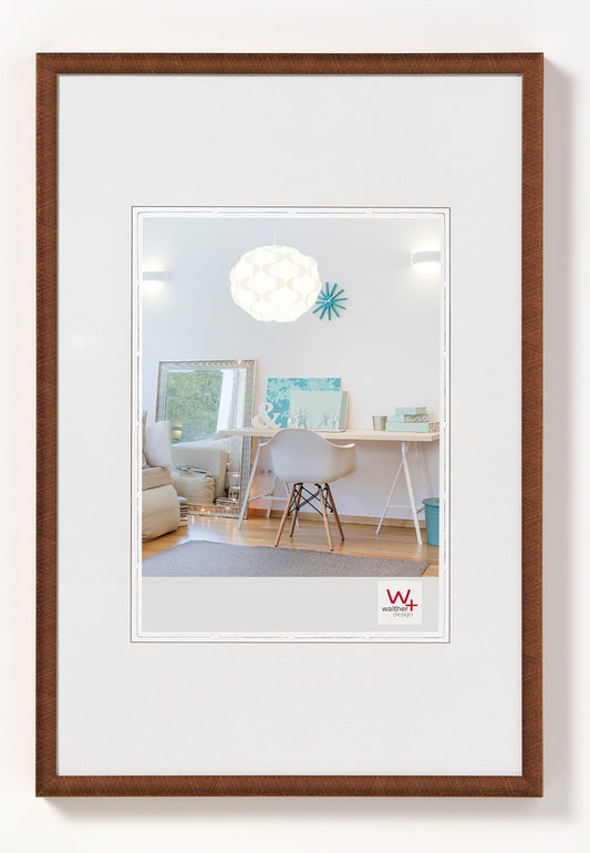 walther design picture frame bronze 50 x 70 cm New Lifestyle plastic frame KV070J