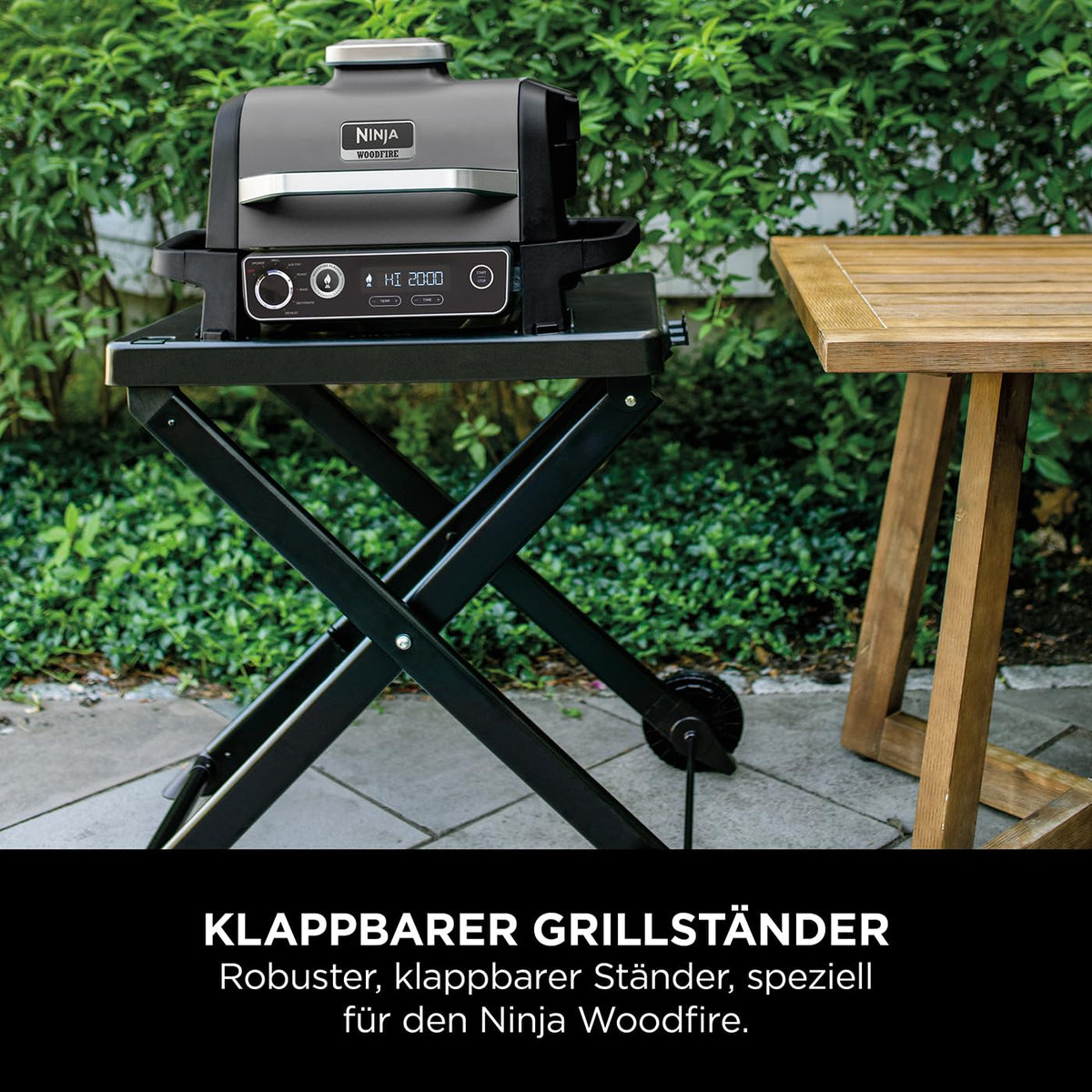 Ninja Woodfire Copertă pentru grătar electric de exterior OG701/751 - XSKGRLLSTDEUK