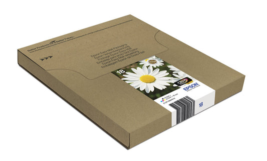 Epson Original 18 Ink Daisy, XP-305, XP-402, XP-215, XP-312, XP-315, XP-412, XP-415, XP-225, XP-322, XP-325, XP-422, XP-425, EasyMail Packaging (Multipack, 4-color) - C13T18064511