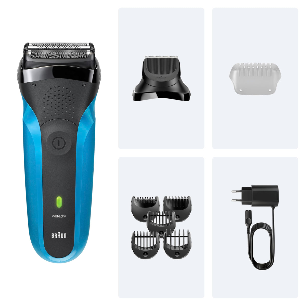 Braun Series 3 Men's Electric Razor with Beard Trimmer 310BT